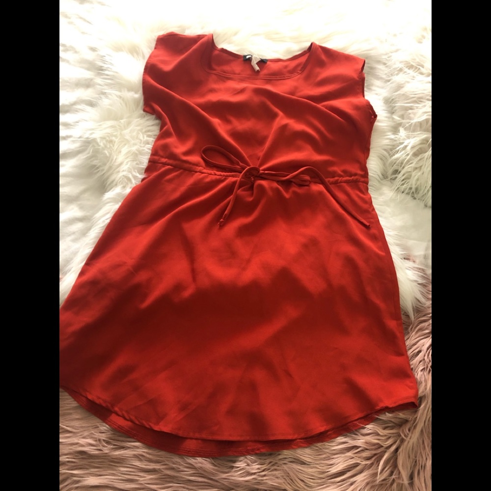 Cute and Fresh Orange Dress!